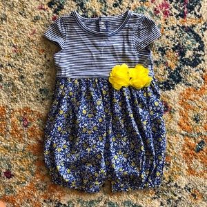 NWOT Carter’s Floral Romper
